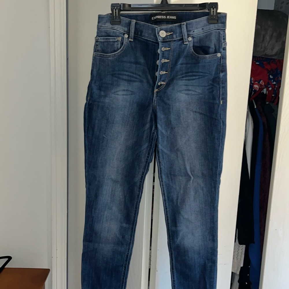 Express High Rise Cropped Legging